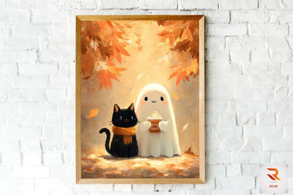 Black Cat Boo Ghost Best Friend Forever
