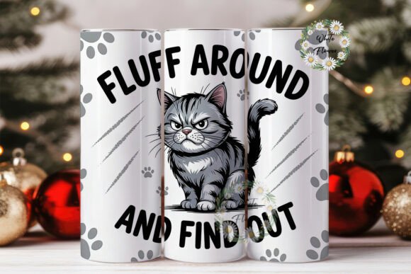 Grumpy Cat Tumbler Wrap Design